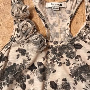 F21 floral tank